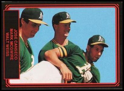 18 Jose Canseco-Mark McGwire-Walt Weiss